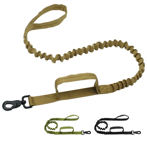 Military Dog Leash Nylon Tactical No Pull Bungee