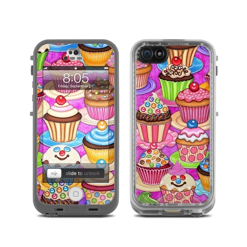 DecalGirl LCN5-CCAKE Lifeproof iPhone 5 Nuud Skin - Cupcake