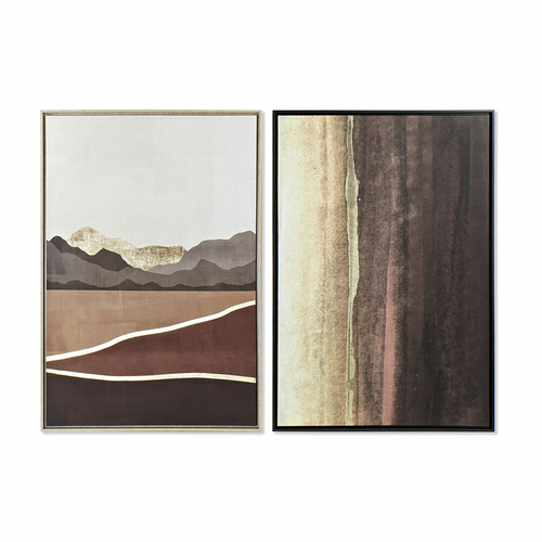 Painting DKD Home Decor 84 x 4,5 x 124 cm 83 x 4,5 x 124 cm Abstract