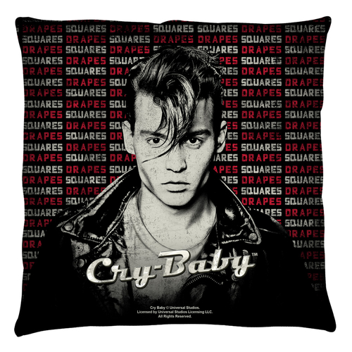 Trevco UNI925-PLO3-20x20 20 x 20 in. Cry Baby, Drapes & Squares Th