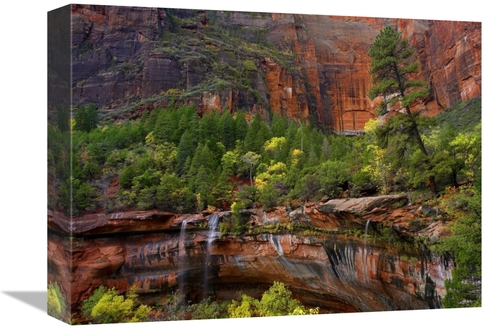 Global Gallery GCS-452140-1216-142 12 x 16 in. Waterfalls At Emerald P