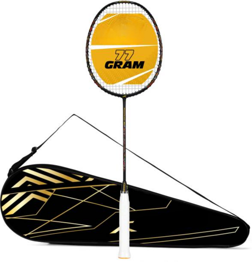Light Aluminium Badminton Racquet With Full Cover | Made In India(Set