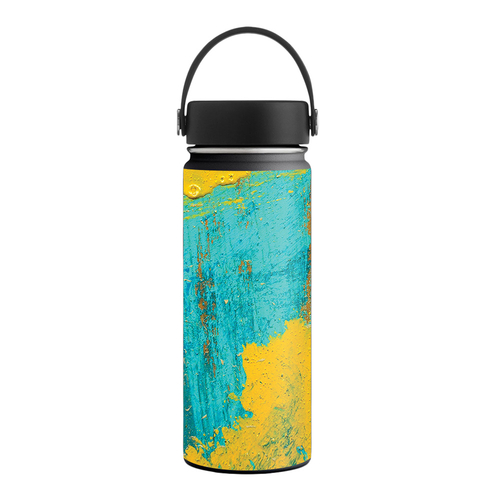 Main MightySkins HFWI18-Acrylic Blue Skin for Hydro Flask 18 oz Wide Mouth  image