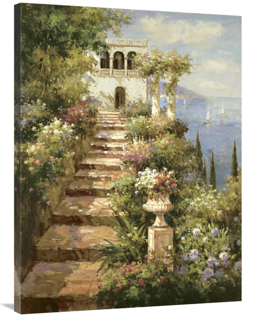 Global Gallery GCS-115997-3040-142 30 x 40 in. Summer Vista Art Print 