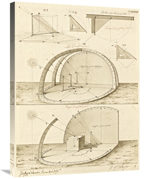 Global Gallery GCS-453934-2432-142 24 x 32 in. Plate 47 for Elements o