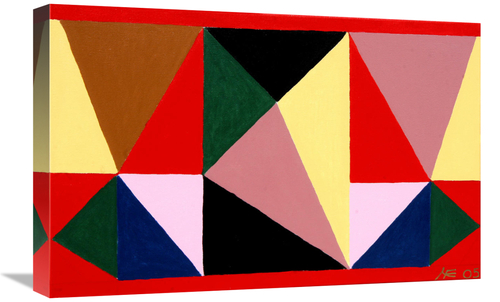 Global Gallery GCS-479174-1624-142 16 x 24 in. Abstract Colors Art Pri