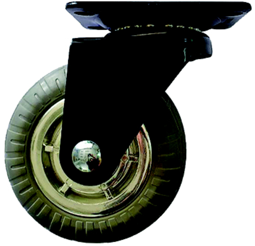 Shepherd Hardware 6270 5 in. Swivel Caster Wheel Spokes, Chrome