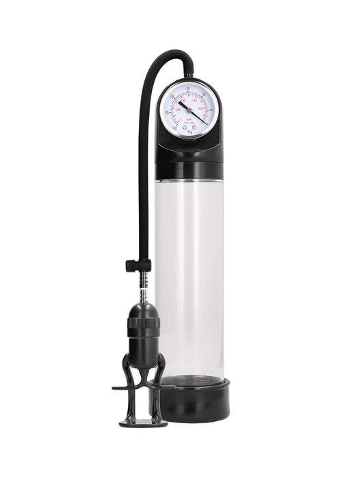 Deluxe Pump With Advanced Psi Gage - Black