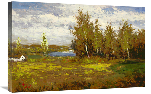 Global Gallery GCS-132549-2030-142 20 x 30 in. As the Sun Rises Art Pr