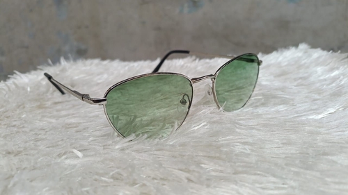 Uv Protection Ultra Lightweight Rectangular Polarized Sunglasses-Green