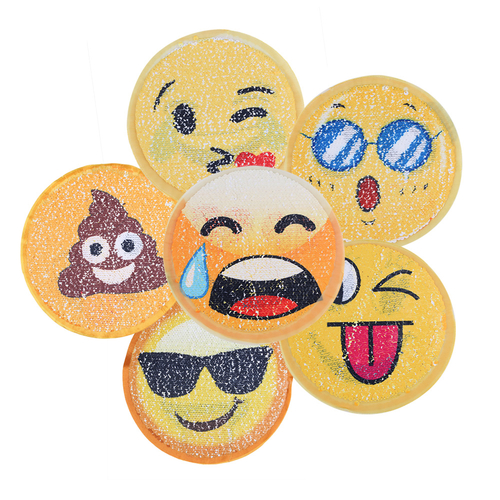 NEW emoji Reversible Change color Sequins