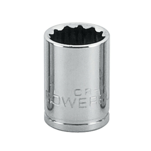 Powerbuilt 3/8in Drive 12 Pt. Metric Socket 13mm - 641018