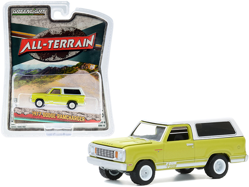 1977 Dodge Ramcharger with Four by Four Stripe Kit Bright Green with