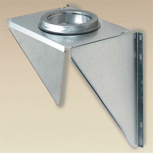 Selkirk Corporation JSC8AWS 8 Inch  Superpro Wall Support  Galvanized 