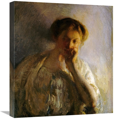 Global Gallery GCS-267915-22-142 22 in. La Penserosa the Thoughtful On