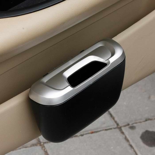 Mini Auto Car vehicle Trash Rubbish Can Garbage