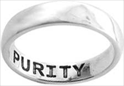 Solid Rock Jewelry 37897 Ring Purity On The Inside Style 826 Stainless