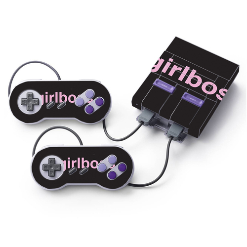 MightySkins NISUNES-Girl Boss Skin for Nintendo Super NES Classic - Gi