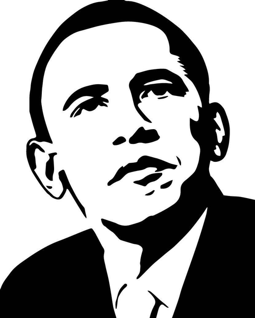 3 Inch Cloth Patch Barack Obama