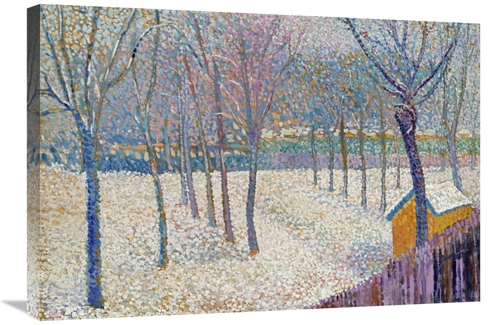 Global Gallery GCS-267010-30-142 30 in. The Orchard in the Snow Art Pr