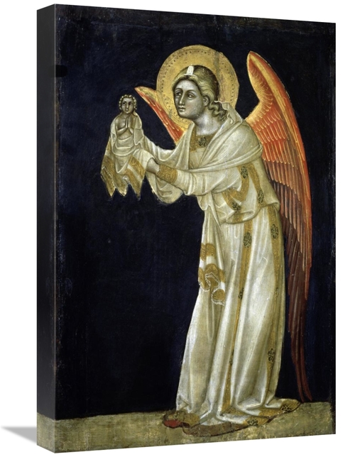 Global Gallery GCS-276569-22-142 22 in. Angel Art Print - Guariento Di