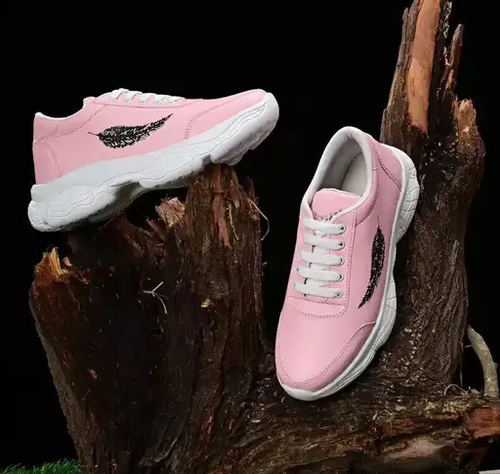 Women's styles Sports casuals shoes Pink Color