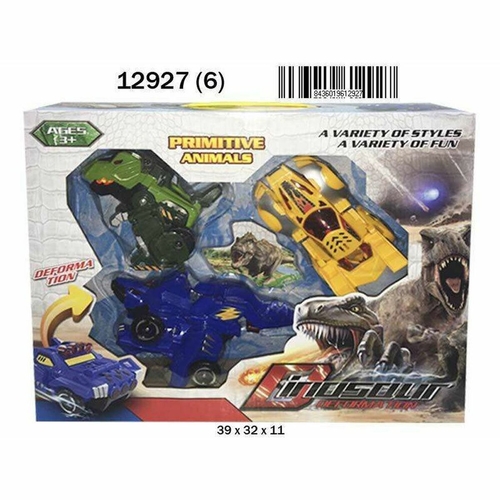 Vehicle Playset Primitive Animals