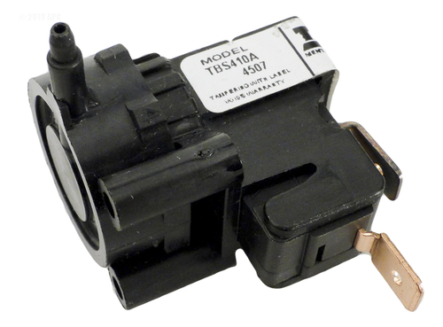 Tecmark TDITBS410 Air Switch Latching SPNO 25A Flat Mount Side Barb TD