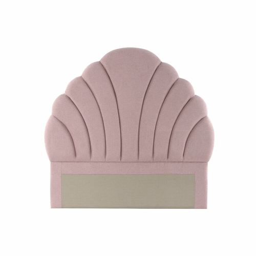 Headboard DKD Home Decor Pink Plastic MDF Wood 157 x 5 x 160 cm