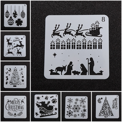 diy Christmas Transparent Clear Silicone Stamps