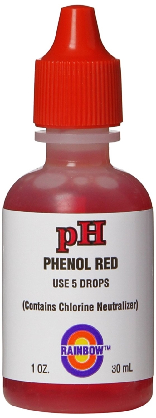 Rainbow Pool Products R161094 1 oz pH Solution Phenol Red with Chlorin