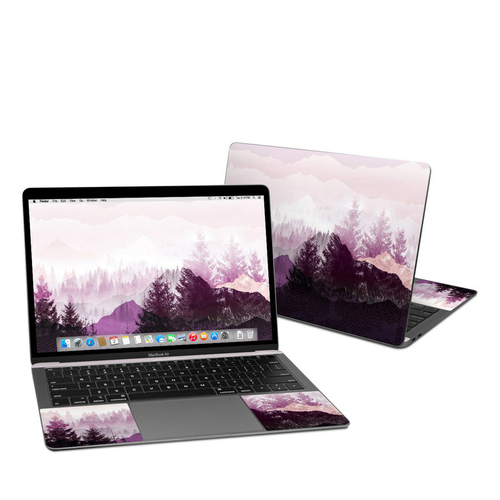 DecalGirl MB318-PURPLEHORIZON Apple MacBook Air 13 in. 2018 Skin - Pur