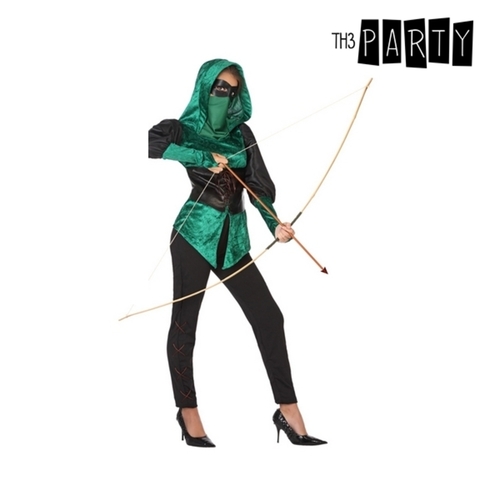 Costume for Adults Green (5 pcs) Female Archer