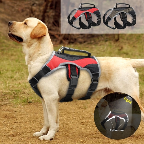 Reflective Dog Harness Large Dogs K9 Halter