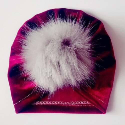 Cute Winter Warm Beanie Cap Elastic Toddler Hat