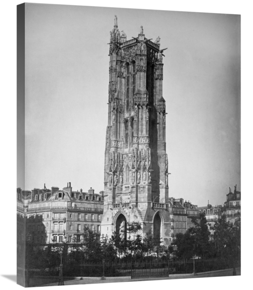 Global Gallery GCS-455097-30-142 30 in. Paris, 1857-1859 - The Tou