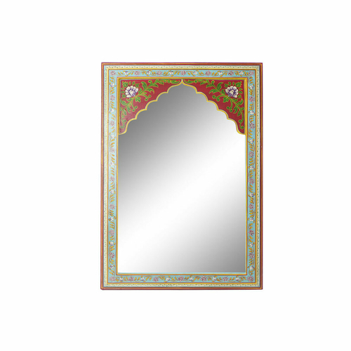 Wall mirror DKD Home Decor 8424001853274 41 x 2 x 56 cm Floral Wood