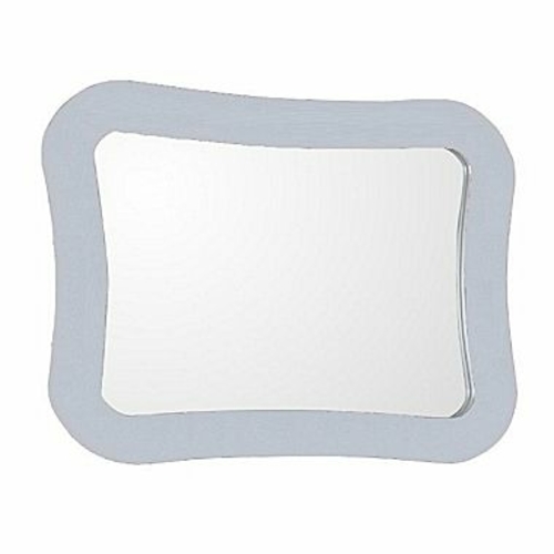 Bellaterra Home 9903-M-WH Framed Mirror Wood, White