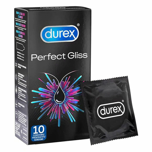 Condoms Durex Perfect Gliss  (10 pcs)