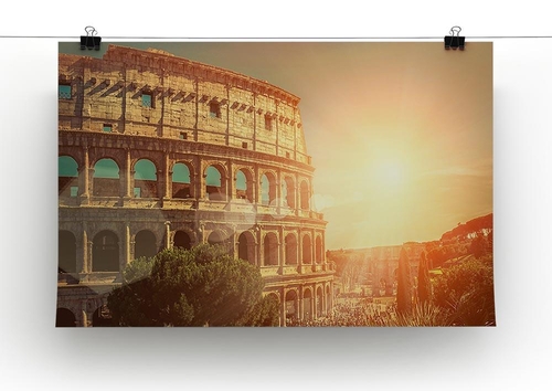 Roman Coliseum Canvas Print or Poster