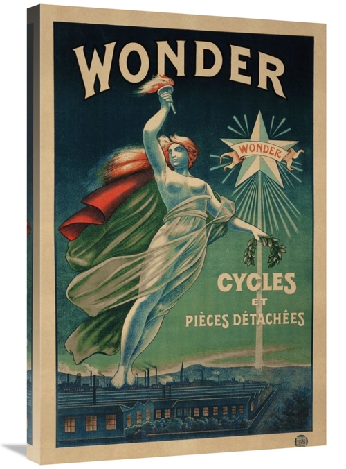 Global Gallery GCS-472715-2030-142 20 x 30 in. Wonder, Cycles Et P