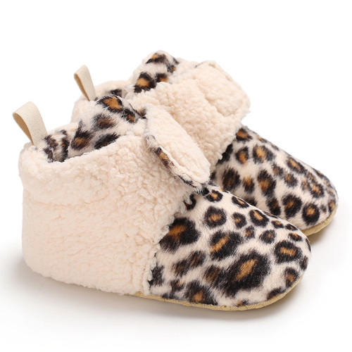 New Toddler Newborn Baby Leopard Crawling Shoes