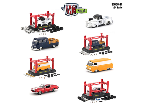 Model Kit 4 pieces Set Release 21 1/64 Diecast Model Cars by M2