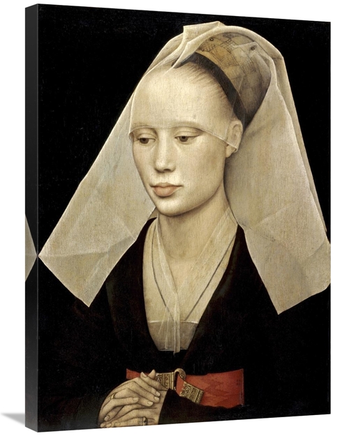 Global Gallery GCS-281506-30-142 30 in. Portrait of a Lady Art Print -