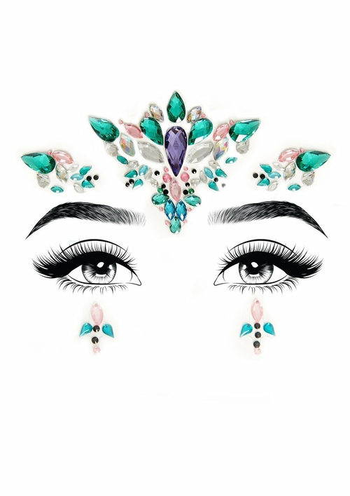 Aria Adhesive Face Jewels