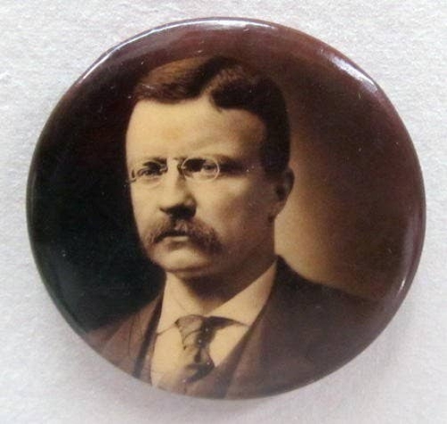 3 Inch Cloth Patch Teddy Roosevelt