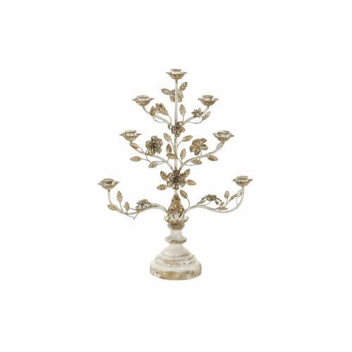 Circular Candelabra with Stand DKD Home Decor 61 x 21 x 83,5 cm Beige