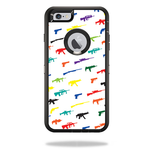 MightySkins OTDIP6PL-Fun Guns Skin for Otterbox Defender iPhone 6 Plus