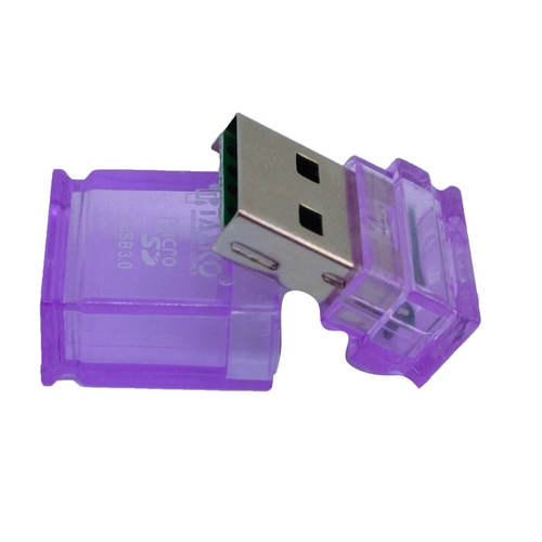 Miro SD Card 3.0 Reader-Purple