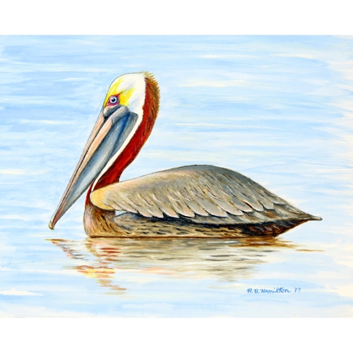 Betsy Drake PM807 Summer Pelican Place Mat - Set of 4